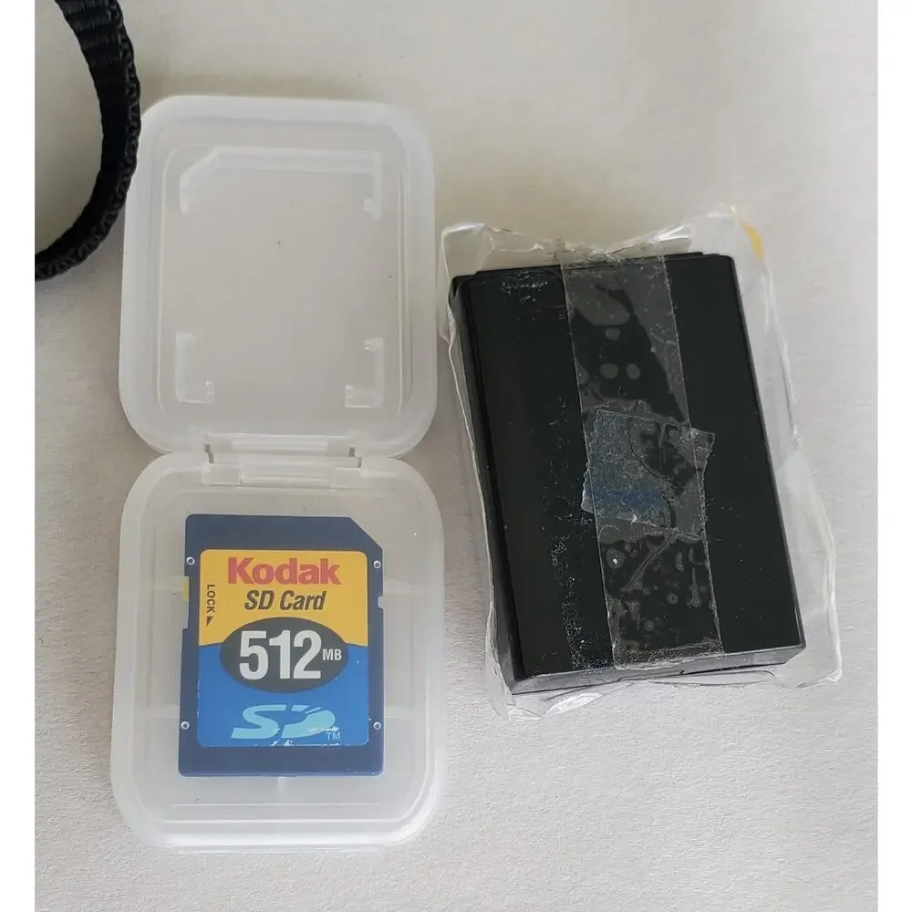 Working Kodak EasyShare DX7590 5.0 Mp With Case Extra Battery Extra SD Card